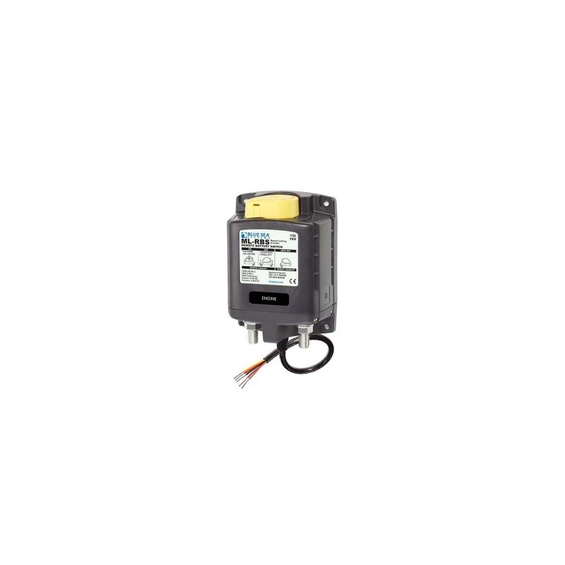 Relé de enganche 12V/500A con control manual...