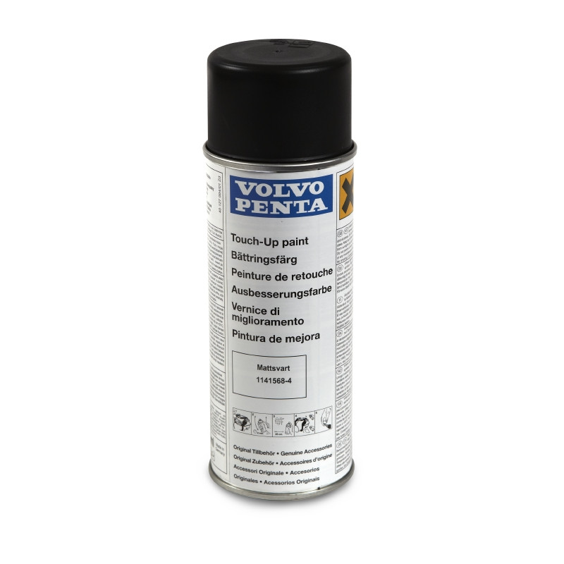 Aerosol Volvo Penta para colas color negro mate...