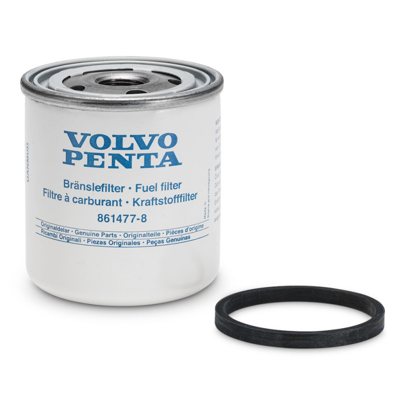Filtro de combustible Volvo Penta motores diesel D2-50, D2-55, D2-60, D2-75 - 861477