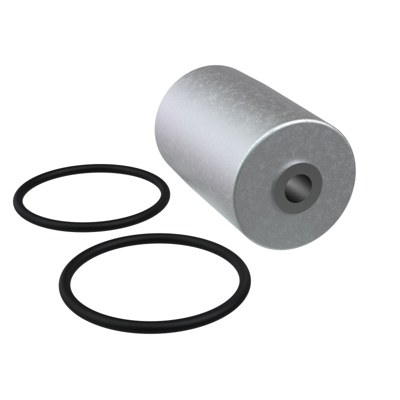 Ánodo, tubo de escape AQ. Agua salada Volvo...