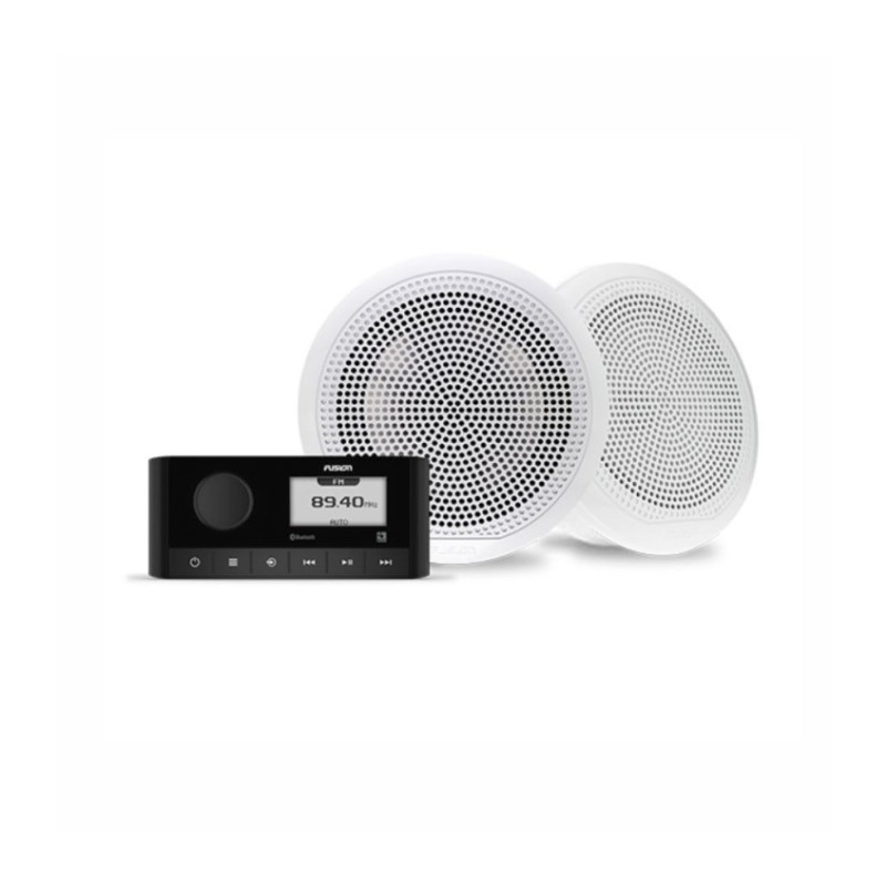 Kit radio Fusion MS-RA60 + juego altavoces 6,5"