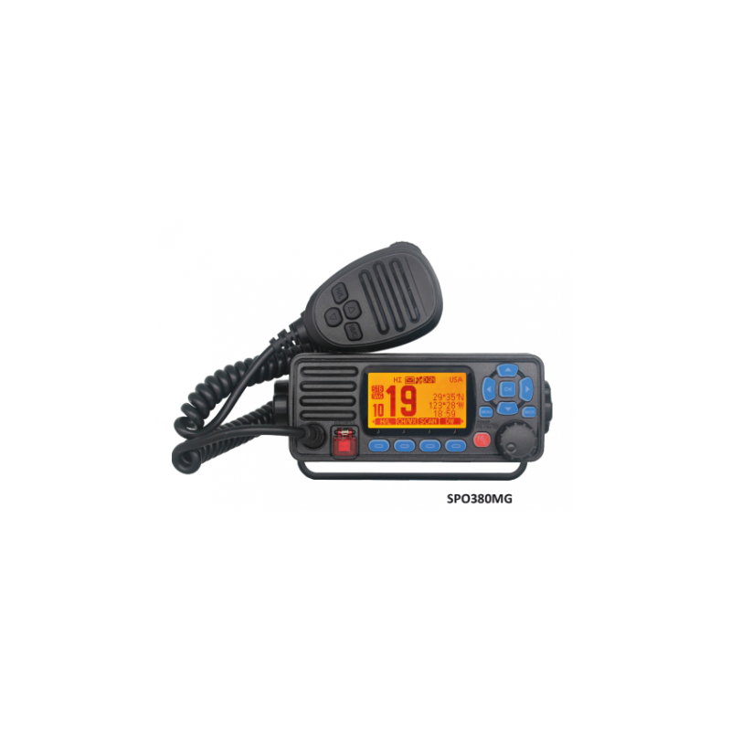 Emisora VHF SportNav SPO-380MG GPS integrado